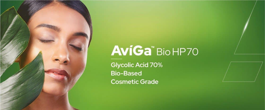 Avid Organics to Launch the World’s First Commercial-Scale Bio-Based Glycolic Acid, AviGa™ Bio HP70, at in-cosmetics® Paris
